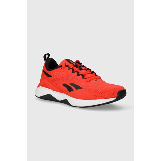 Reebok buty treningowe Nanoflex Trainer 2.0 kolor czerwony 100074537 ze sklepu ANSWEAR.com w kategorii Buty sportowe męskie - zdjęcie 171046848