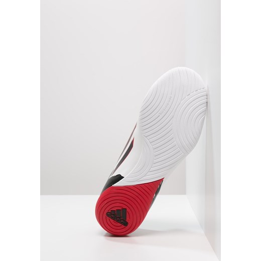 adidas Performance MESSI 10.3 IN Halówki white/granit/scarlet zalando  ocieplane