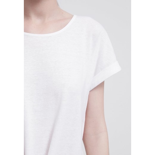 Esprit Tshirt basic white zalando  bawełna
