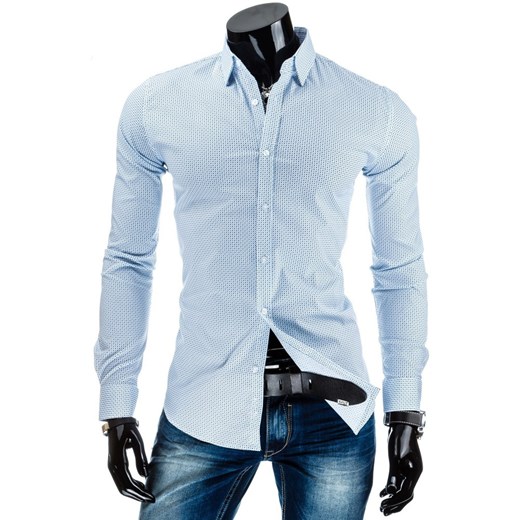 Koszula z długim rękawem (dx0778) - Biały dstreet  bawełna