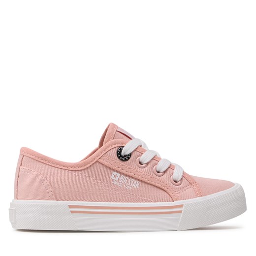 Tenisówki Big Star Shoes JJ374171 Pink ze sklepu eobuwie.pl w kategorii Trampki dziecięce - zdjęcie 171146379