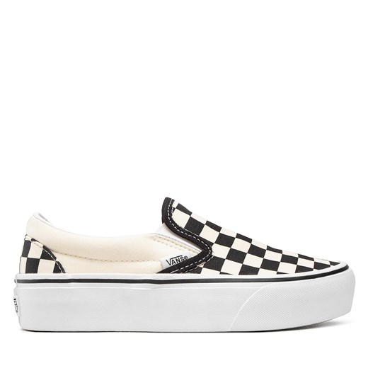 Tenisówki Vans Classic Slip-On P VN00018EBWW Biały ze sklepu eobuwie.pl w kategorii Trampki damskie - zdjęcie 171146438