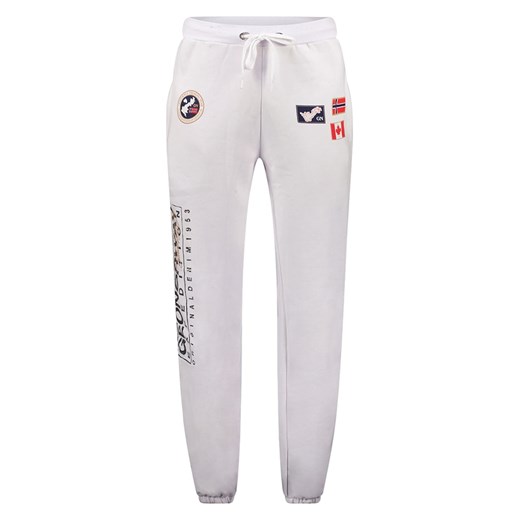 Geographical Norway Spodnie dresowe &quot;Madock&quot; w kolorze białym ze sklepu Limango Polska w kategorii Spodnie męskie - zdjęcie 171147386