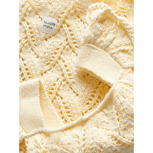 Reserved - Dzianinowy top na ramiączkach - żółty Reserved 68 (3-6 m.) Reserved