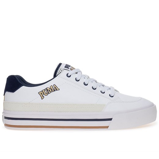 Buty Puma Court Classic Vulc Retro Club 39508901 - białe ze sklepu streetstyle24.pl w kategorii Trampki damskie - zdjęcie 171149379