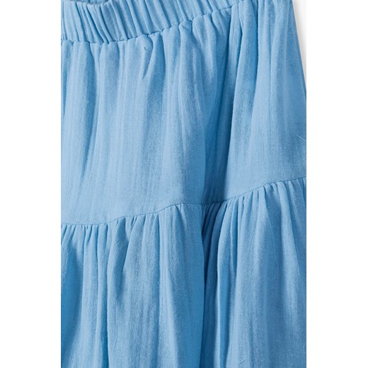 Dzianinowa spódnica dla dziewczynki - niebieska Lincoln & Sharks By 5.10.15. 146/152 5.10.15