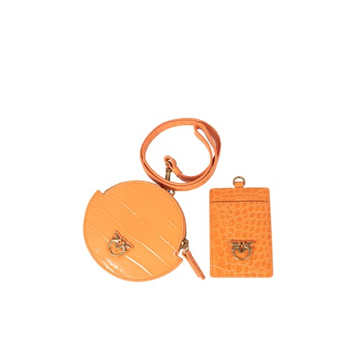 Pinko Torebka "Necklace Minibag 1" | 1P22R6 Y8AK | Kobieta | Pomarańczowy ze sklepu ubierzsie.com w kategorii Kopertówki - zdjęcie 171150255
