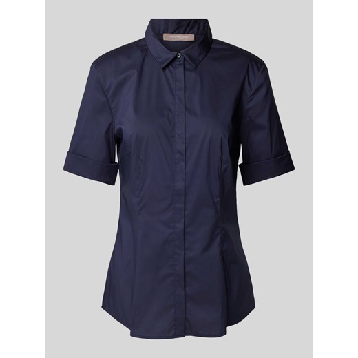 Bluzka koszulowa z plisą ze sklepu Peek&Cloppenburg  w kategorii Koszule damskie - zdjęcie 171153855