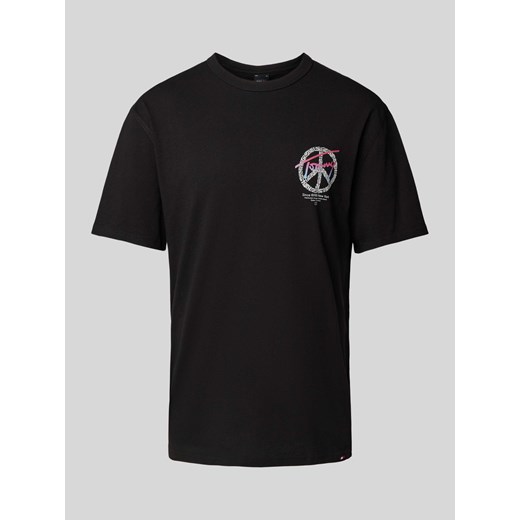T-shirt z nadrukiem z logo ze sklepu Peek&Cloppenburg  w kategorii T-shirty męskie - zdjęcie 171153858