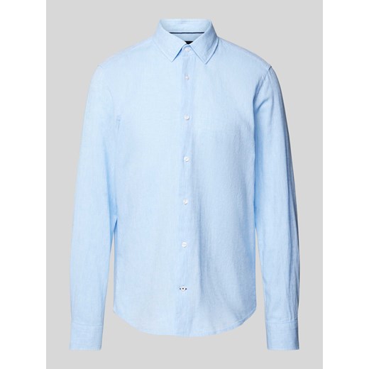 Koszula casualowa o kroju slim fit z kołnierzykiem typu kent ze sklepu Peek&Cloppenburg  w kategorii Koszule męskie - zdjęcie 171154019