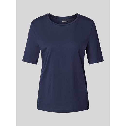 T-shirt z okrągłym dekoltem ze sklepu Peek&Cloppenburg  w kategorii Bluzki damskie - zdjęcie 171154036