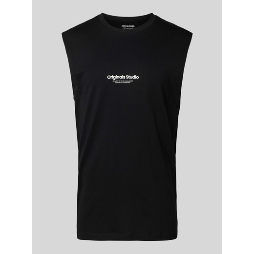 Top z nadrukiem z logo ze sklepu Peek&Cloppenburg  w kategorii T-shirty męskie - zdjęcie 171154039