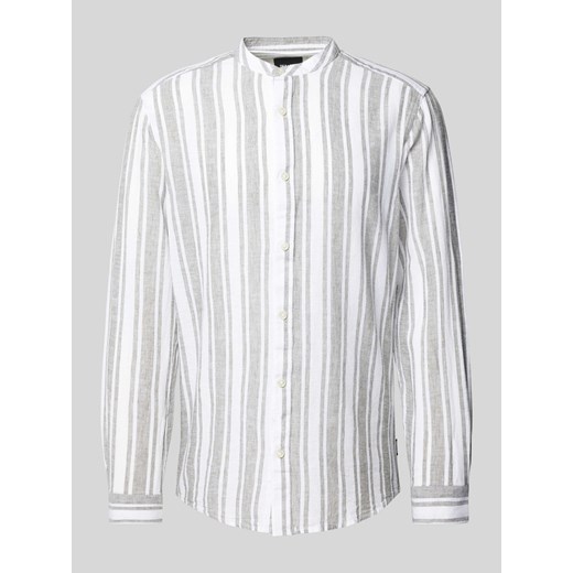 Koszula casualowa o kroju regular fit ze stójką model ‘CAIDEN’ ze sklepu Peek&Cloppenburg  w kategorii Koszule męskie - zdjęcie 171154106