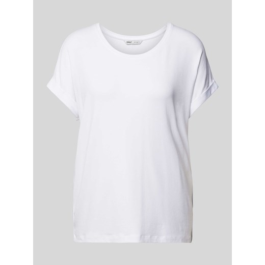 T-shirt z okrągłym dekoltem model ‘MOSTER’ ze sklepu Peek&Cloppenburg  w kategorii Bluzki damskie - zdjęcie 171154108