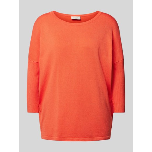 Sweter z dzianiny w jednolitym kolorze model ‘JONE’ ze sklepu Peek&Cloppenburg  w kategorii Swetry damskie - zdjęcie 171154128