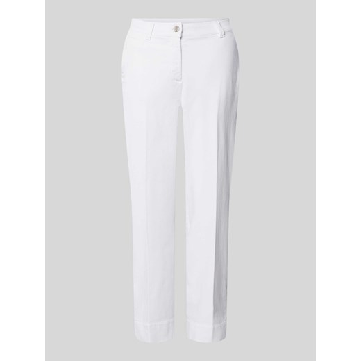 Spodnie materiałowe z dodatkiem streczu model ‘Kirsty’ ze sklepu Peek&Cloppenburg  w kategorii Spodnie damskie - zdjęcie 171154435