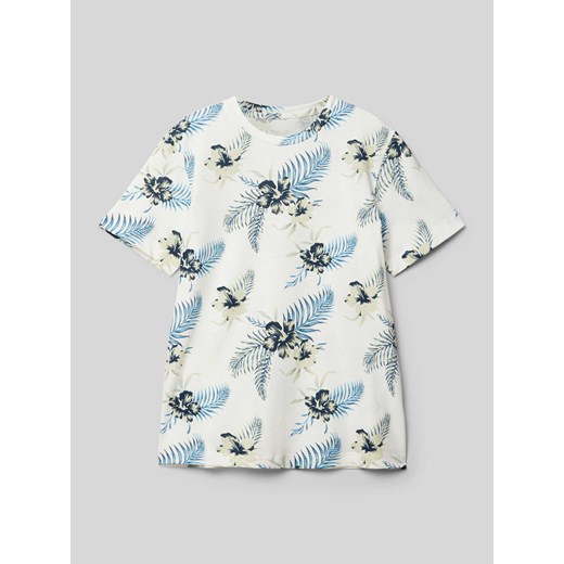 T-shirt ze wzorem na całej powierzchni model ‘CHILL’ ze sklepu Peek&Cloppenburg  w kategorii T-shirty chłopięce - zdjęcie 171154455