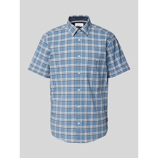 Koszula casualowa w kratkę ze sklepu Peek&Cloppenburg  w kategorii Koszule męskie - zdjęcie 171154525