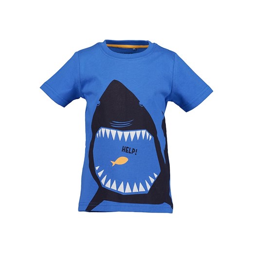 Blue Seven Koszulka w kolorze niebieskim ze sklepu Limango Polska w kategorii T-shirty chłopięce - zdjęcie 171155485