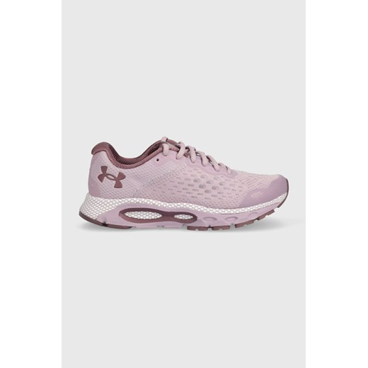 Under Armour buty UA W HOVR Infinite 3 kolor fioletowy na płaskim obcasie 3023556-002 ze sklepu ANSWEAR.com w kategorii Buty sportowe damskie - zdjęcie 171157108