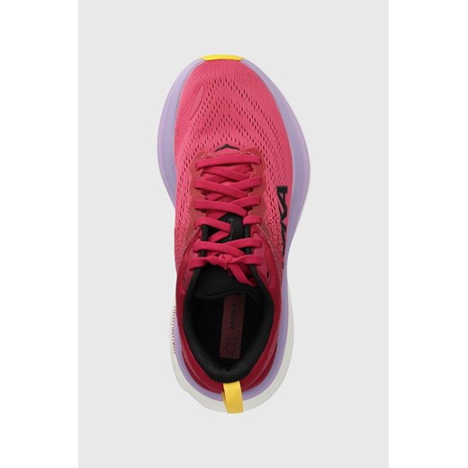 Hoka One One buty do biegania Bondi 8 kolor różowy 39 1/3 ANSWEAR.com