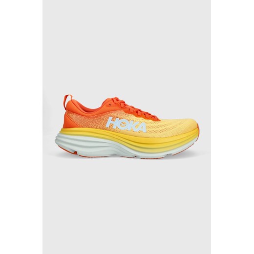 Hoka buty do biegania Bondi 8 kolor pomarańczowy 1123202 ze sklepu ANSWEAR.com w kategorii Buty sportowe męskie - zdjęcie 171157557