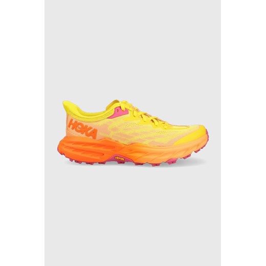 Hoka One One buty do biegania SPEEDGOAT 5 kolor żółty 1123158 ze sklepu ANSWEAR.com w kategorii Buty sportowe damskie - zdjęcie 171158706