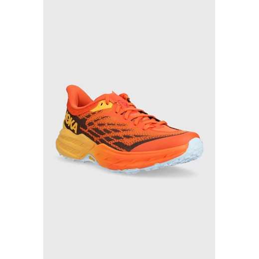 Hoka buty do biegania Speedgoat 5 1123157 kolor pomarańczowy 1123157-BCEP 44 ANSWEAR.com