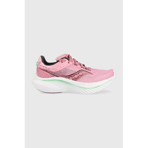 Saucony buty do biegania Kinvara 14 kolor różowy ze sklepu ANSWEAR.com w kategorii Buty sportowe damskie - zdjęcie 171159575