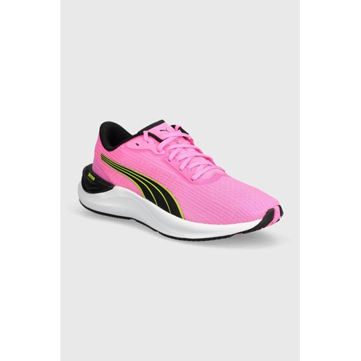Puma buty do biegania Electrify Nitro 3 kolor różowy 378456 ze sklepu ANSWEAR.com w kategorii Buty sportowe damskie - zdjęcie 171161009