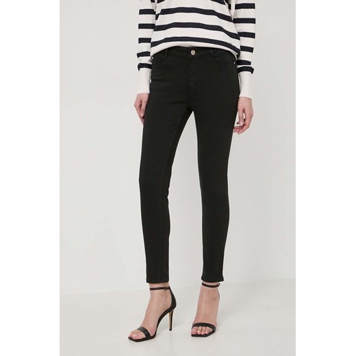 Morgan jeansy Polia-Noir damskie kolor czarny ze sklepu ANSWEAR.com w kategorii Jeansy damskie - zdjęcie 171162238