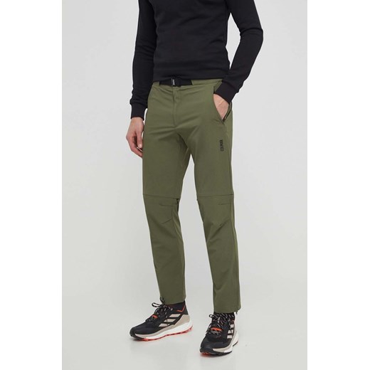 Colmar spodnie outdoorowe kolor zielony ze sklepu ANSWEAR.com w kategorii Spodnie męskie - zdjęcie 171162287