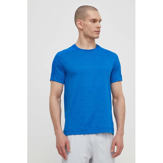 Calvin Klein Performance t-shirt treningowy kolor niebieski wzorzysty ze sklepu ANSWEAR.com w kategorii T-shirty męskie - zdjęcie 171162575