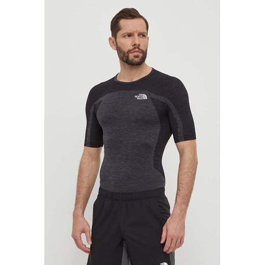 The North Face t-shirt sportowy Mountain Athletics Lab kolor szary wzorzysty NF0A87CHWUO1 ze sklepu ANSWEAR.com w kategorii T-shirty męskie - zdjęcie 171162645