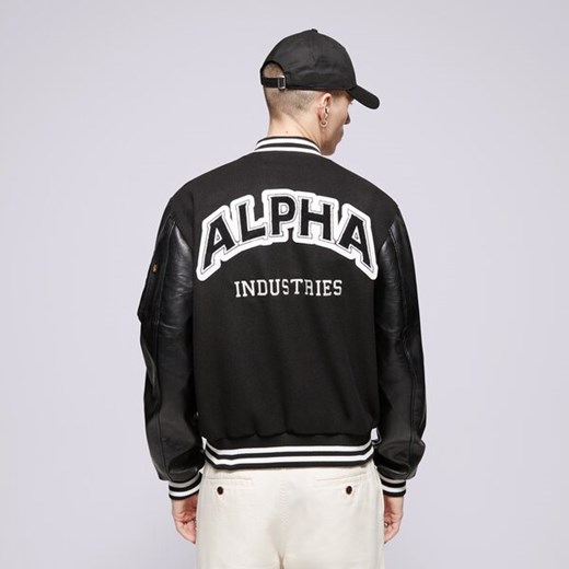 ALPHA INDUSTRIES KURTKA PU COLLEGE JACKET Alpha Industries M Sizeer