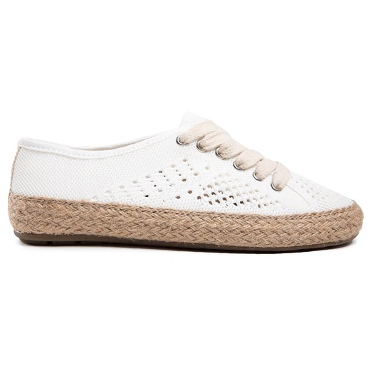 Espadryle EMU Australia Agonis Mac W12469 Biały ze sklepu eobuwie.pl w kategorii Espadryle damskie - zdjęcie 171168905