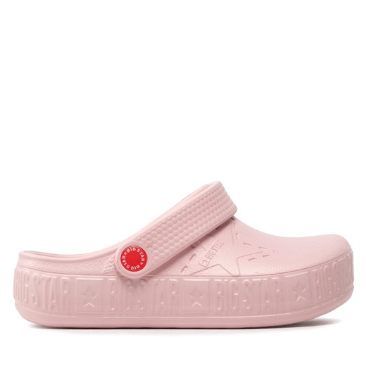 Klapki Big Star Shoes II375007 Pink ze sklepu eobuwie.pl w kategorii Klapki dziecięce - zdjęcie 171169365