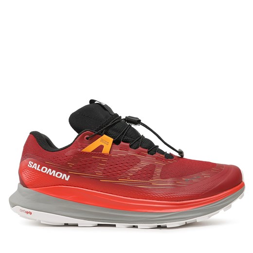 Buty do biegania Salomon Ultra Glide 2 L47216500 Czerwony ze sklepu eobuwie.pl w kategorii Buty sportowe męskie - zdjęcie 171169518