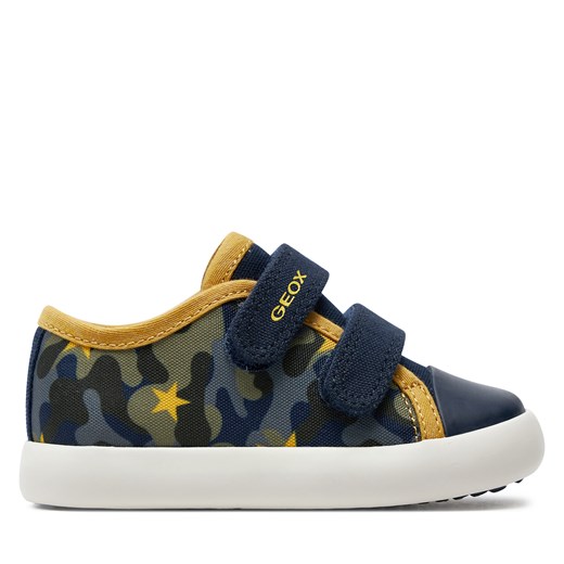 Trampki Geox B Gisli Boy B451NB 000AW CF42Q M Navy/Ochre Geox 23 okazja eobuwie.pl