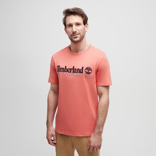 TIMBERLAND T-SHIRT EMBROIDERY LOGO TEE ze sklepu Timberland w kategorii T-shirty męskie - zdjęcie 171171678