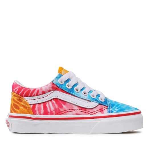 Tenisówki Vans Old Skool VN0A7Q5FABO1 (Tie Dye Block) Multi/Tru ze sklepu eobuwie.pl w kategorii Trampki dziecięce - zdjęcie 171173117