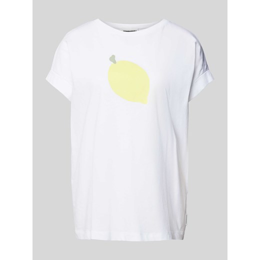 T-shirt z nadrukiem z motywem model ‘IDAARA FRUITS’ ze sklepu Peek&Cloppenburg  w kategorii Bluzki damskie - zdjęcie 171173665