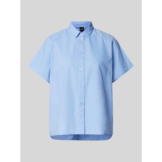Bluzka z obniżonymi ramionami w kolorze białym ze sklepu Peek&Cloppenburg  w kategorii Koszule damskie - zdjęcie 171173755
