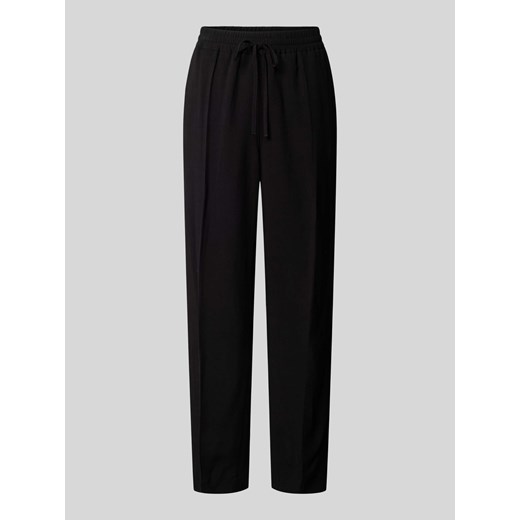 Spodnie materiałowe o kroju regular fit z mieszanki wiskozy z dodatkiem lnu ze sklepu Peek&Cloppenburg  w kategorii Spodnie damskie - zdjęcie 171173885