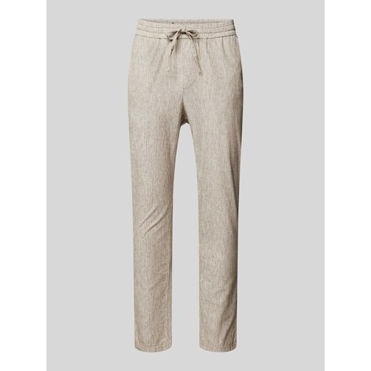 Spodnie o kroju tapered fit z dodatkiem streczu model ‘LINUS’ ze sklepu Peek&Cloppenburg  w kategorii Jeansy męskie - zdjęcie 171174175
