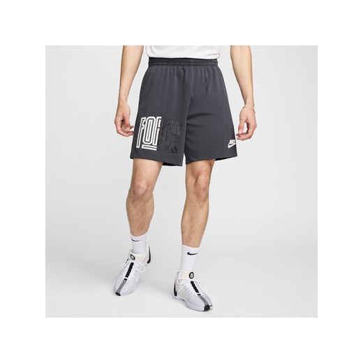 Męskie spodenki do koszykówki 21 cm Dri-FIT Nike Starting 5 - Szary ze sklepu Nike poland w kategorii Spodenki chłopięce - zdjęcie 171174298