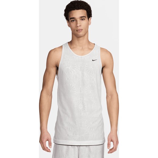 Męska dwustronna koszulka do koszykówki Dri-FIT Nike Standard Issue - Biel ze sklepu Nike poland w kategorii T-shirty męskie - zdjęcie 171174306