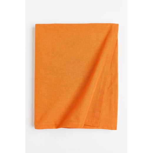 H & M - Bawełniany obrus - Pomarańczowy ze sklepu H&M w kategorii Obrusy i bieżniki - zdjęcie 171174415