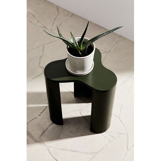 H & M - Metalowy stolik - Zielony H & M One Size H&M