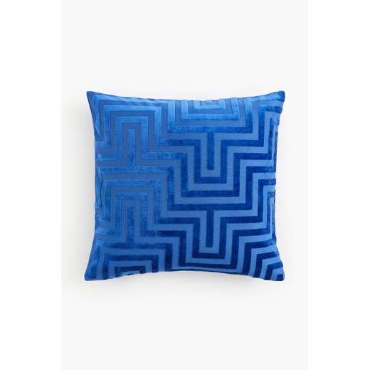 H & M - Aksamitna poszewka na poduszkę - Niebieski H & M One Size H&M